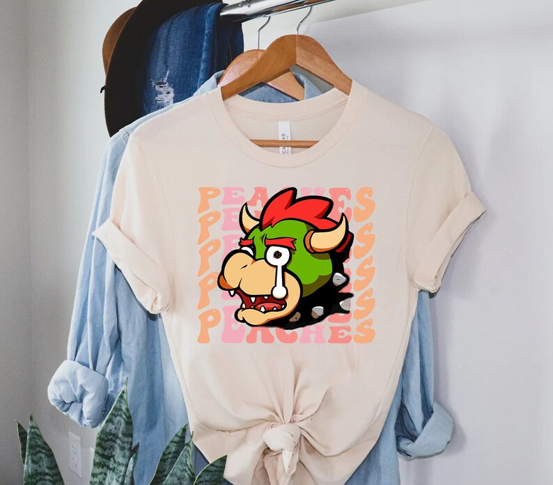 Bowser Crying Princess Peaches Shirt Its Peach Time Shirt - Etsy