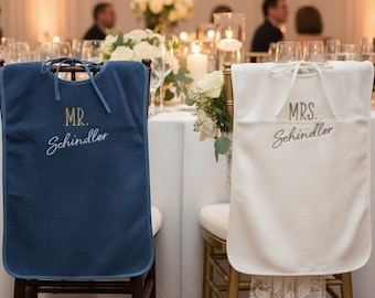 Brautpaar Lätzchen / Hochzeit Geschenk / Verlobungsgeschenk / Personalisierte Lätzchen Hochzeit / Brautpaar Geschenk witzig | Braut Geschenk