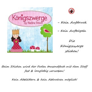 Babydecke Regenbogen / 5 Farben / Babydecke personalisiert / Babydecke als Geschenk zur Geburt / Babydecke Name bestickt Bild 10