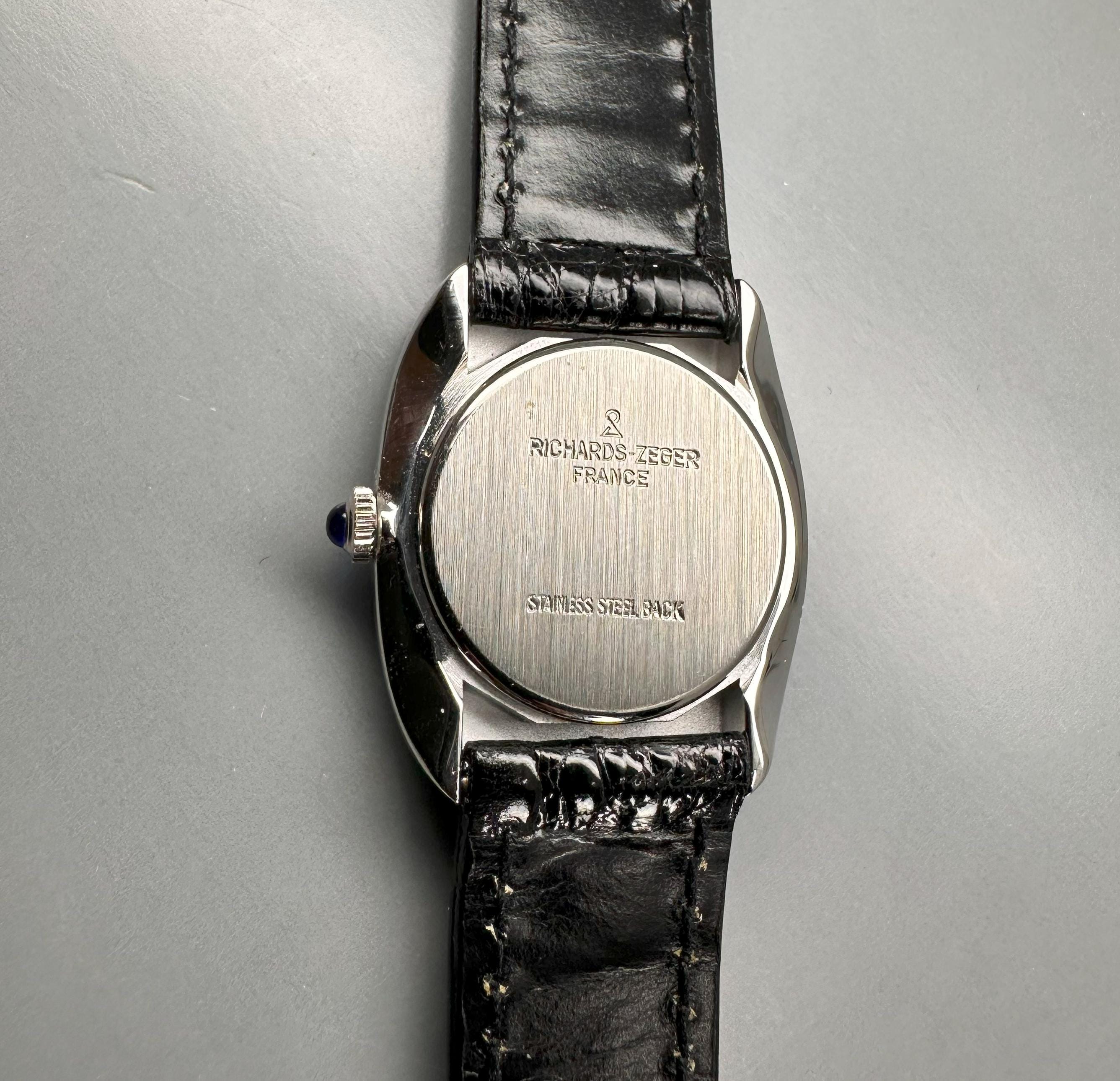 Rare French Ladies Wristwatch Richards-zeger, 1980s Manual