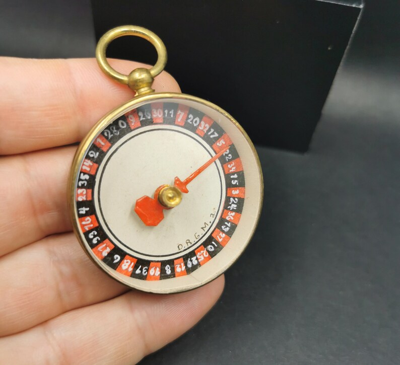1930s German Pocket Roulette Wheel Gift for Gambler Gambler Etsy UK