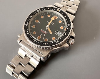 Vintage Yema NAVYGRAF Quarz R40436