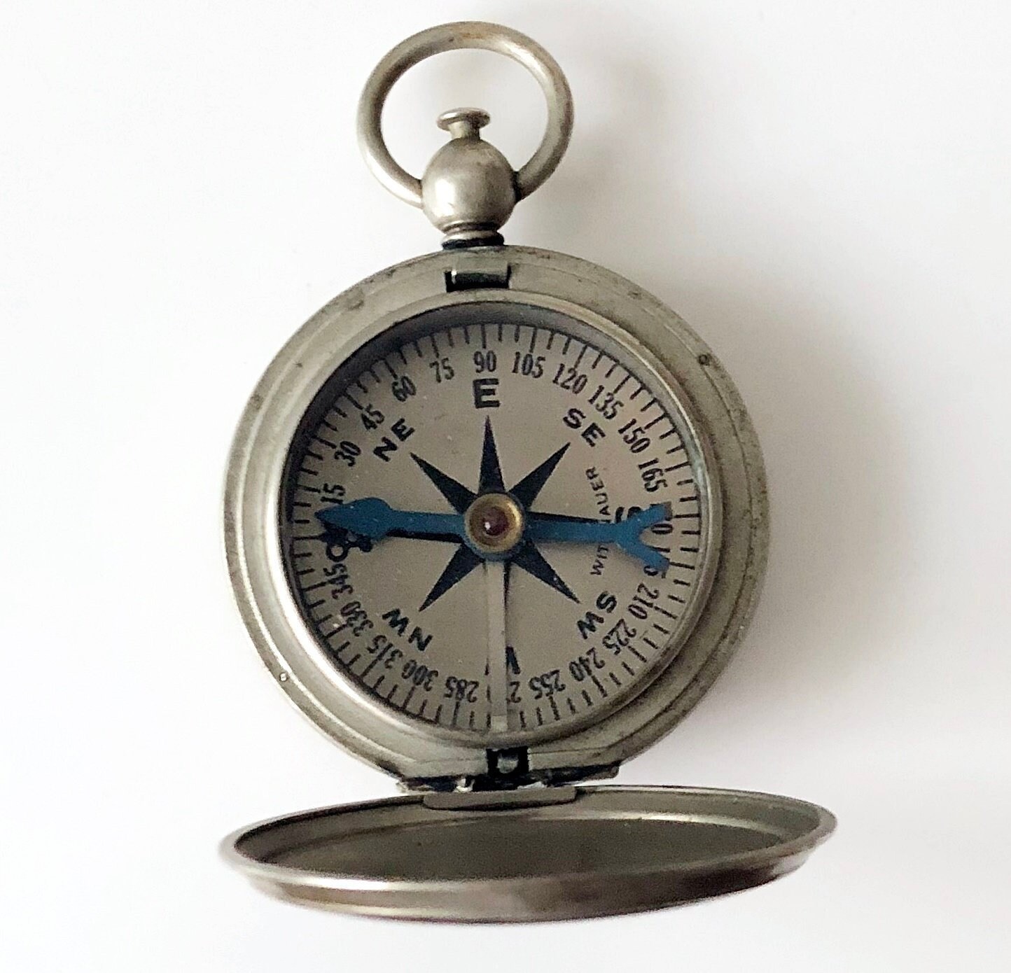 Vintage Pocket Compass Military Wittnauer Compass US Air Etsy