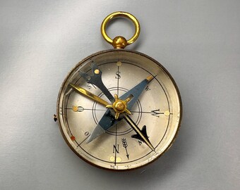 Antique German Pocket Compass by Stockert