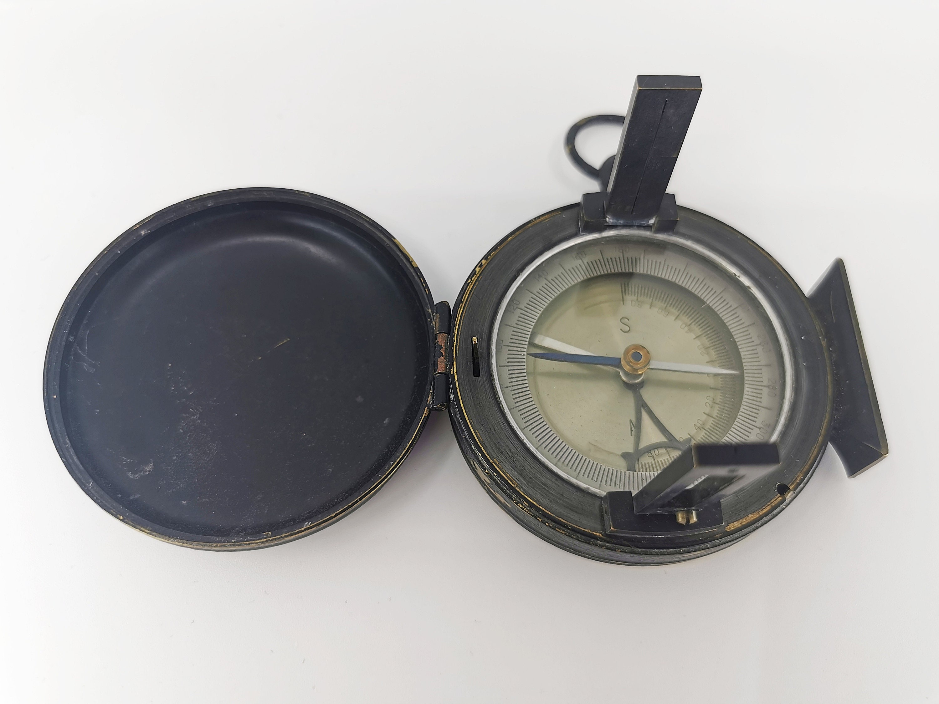 Antique French Military Compass - Etsy