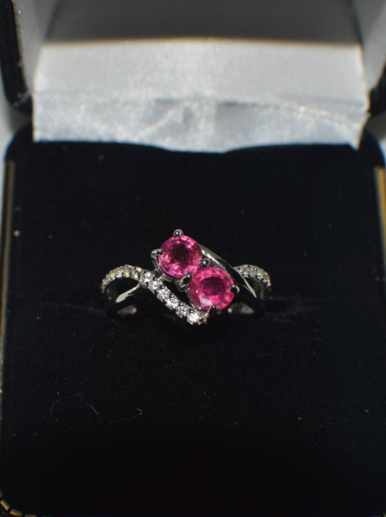 Natural African Red Ruby in Sterling Silver Gorgeous 1.66 ct
