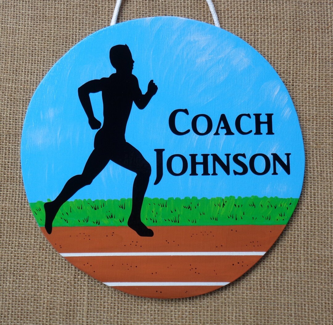 Personalized Teacher Coach U Choose Event Kids Room SIGN Sports Name Wall Plaque Wood Wooden