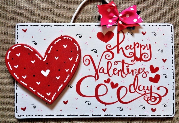 Holographic Glitter HAPPY VALENTINE'S DAY Sign Wall Art Door Hanger Plaque Handcrafted Hand Painted Holiday Decor Wooden Wreath Accent Holographic Glitter HAPPY VALENTINE'S DAY Sign Wall Art Door Hanger Plaque Handcrafted Hand Painted Holiday Decor Wooden Wreath Accent