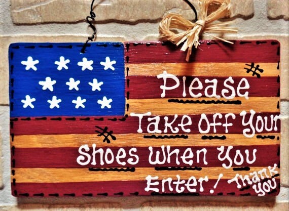 Please Wipe Your Feet Before Entering Sign Plaque – 30 Colors, 8 Sizes, Laser Engraved Acrylic, Indoor/Outdoor-1361811