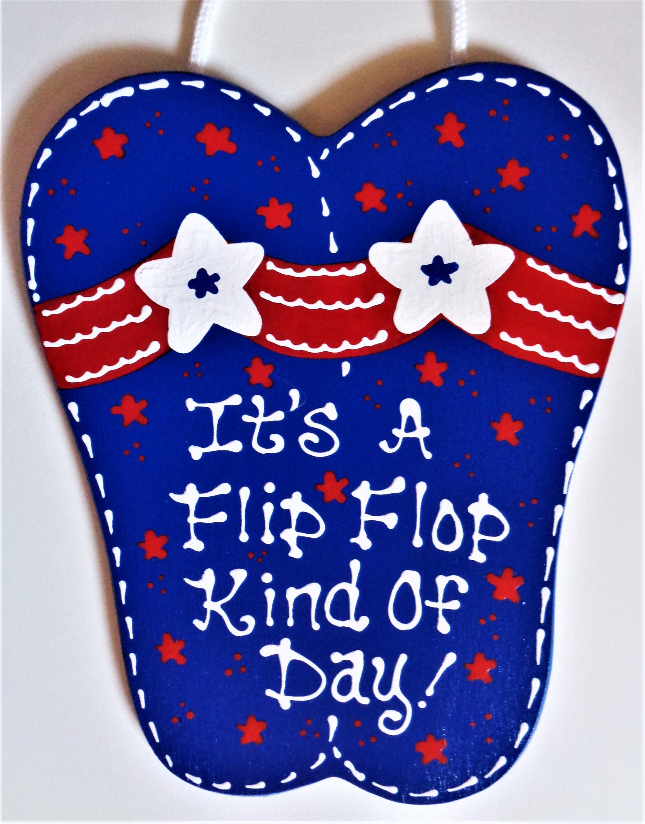 Americana FLIP FLOPS Flip Flop Kind of Day SIGN Tiki Bar Deck - Etsy