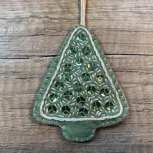 Handmade Felt Christmas Tree Decoration