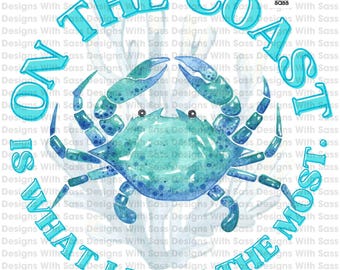 Design de camisa de caranguejo, design de PNG na costa, design de png tropical, design de png costeiro, design de camisa tropical, design de camisa costeira, praia png