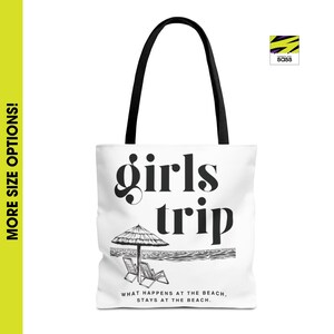Mädchen Reise Tote Bag Strand Urlaub Schultertasche für Kreuzfahrt, große Wochenendtasche Freundin Getaway Reisetasche Strand Tote