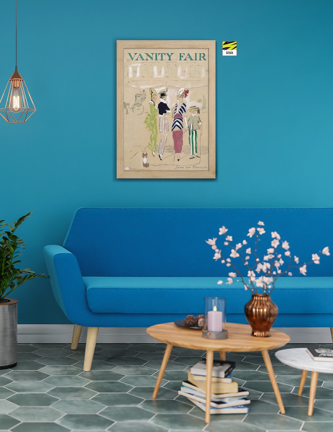 Digital Poster Vanity Fair Magazine Cover Retro Vanity Fair Etsy