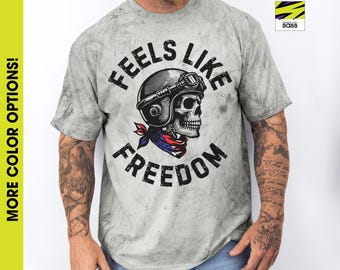 Patriotic Motorcycle Shirt Mens July 4th Motorcycle Shirt for Bike Week Skull Motorcycle Biker T-Shirt Motorcycle Shirt Fathers Day