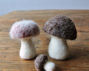 Made to order - Felted mushrooms