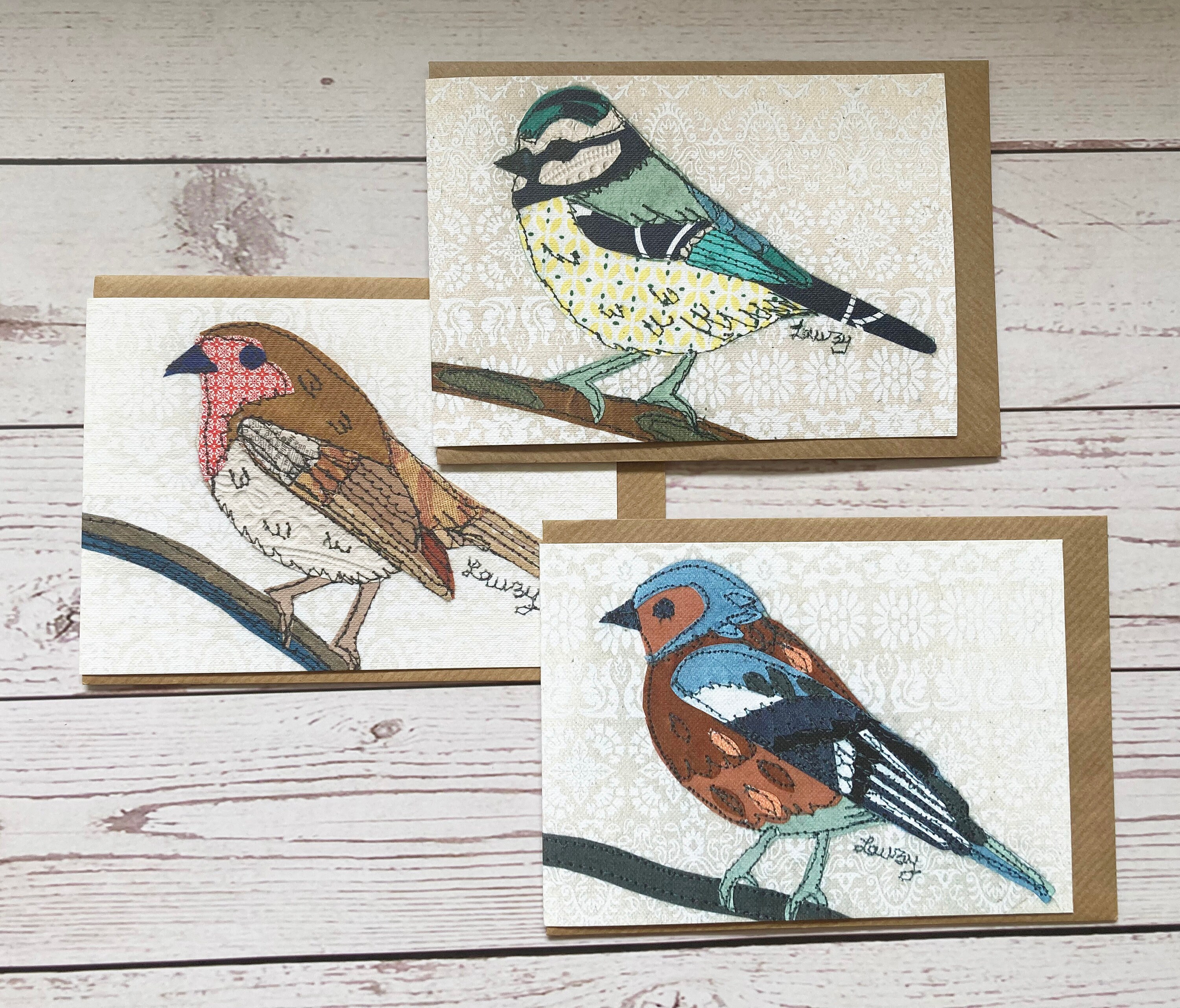 Pack of 3 Bird Cards Bird Greeting Cards Any Occasion Card Etsy UK
