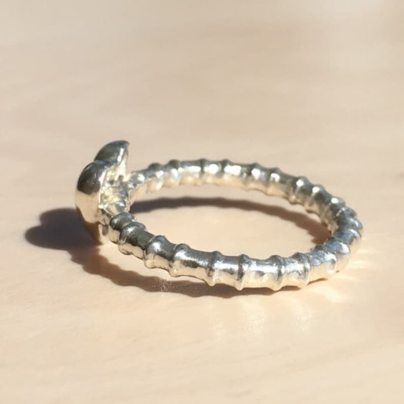 Silver Sweetheart Ring Silver Promise Ring In Solid Sterling Silver Size J12