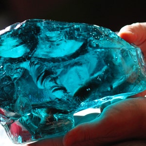 Huge 3226 grams Elestial Starlight Sapphire Blue Andara Crystal Specimen - SPECIAL PRICE!! - Very Very Rare Amazing Specimen! -