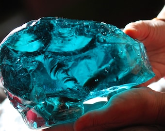 Huge 3226 grams Elestial Starlight Sapphire Blue Andara Crystal Specimen - SPECIAL PRICE!! - Very Very Rare Amazing Specimen! -