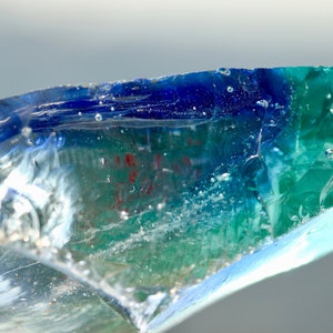 Super Rare X-Large Rainbow Oracle Clear Andara 165 grams - Oracle Clear Andara with Inclusions of Merlin Blue, Higher Heart and Divine Fire