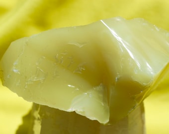 Very Rare X-Large Kindred Spirit Andara Crystal 195 grams - Yellow Opaque Andara - Super Rare Amazing!! - Love Affairs, Soul Mates -