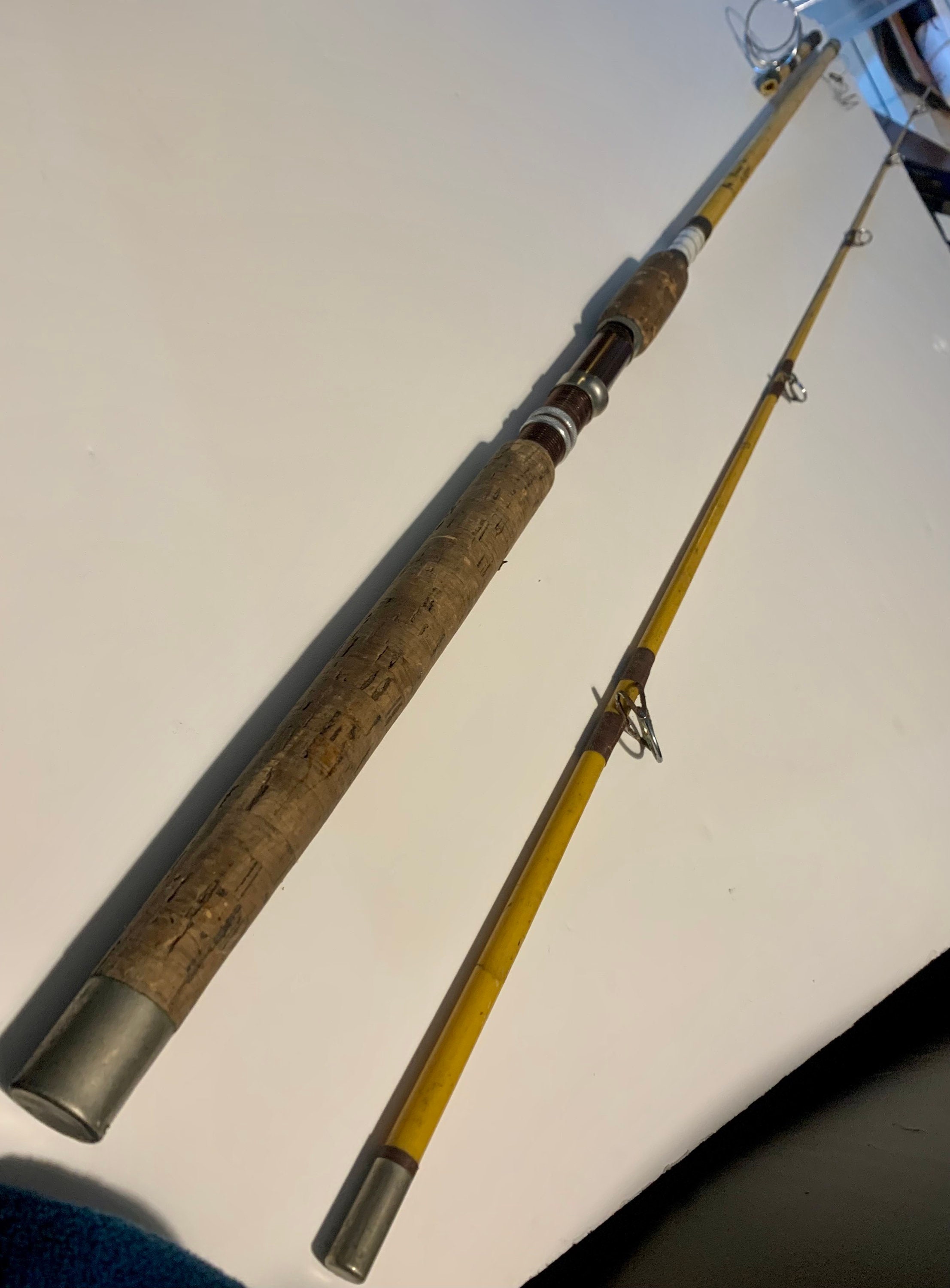 Vintage Bamboo Fishing Rod -  Canada