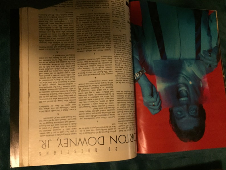 Playboy Magazine October 1988 Morton Downey Jr. Robert 