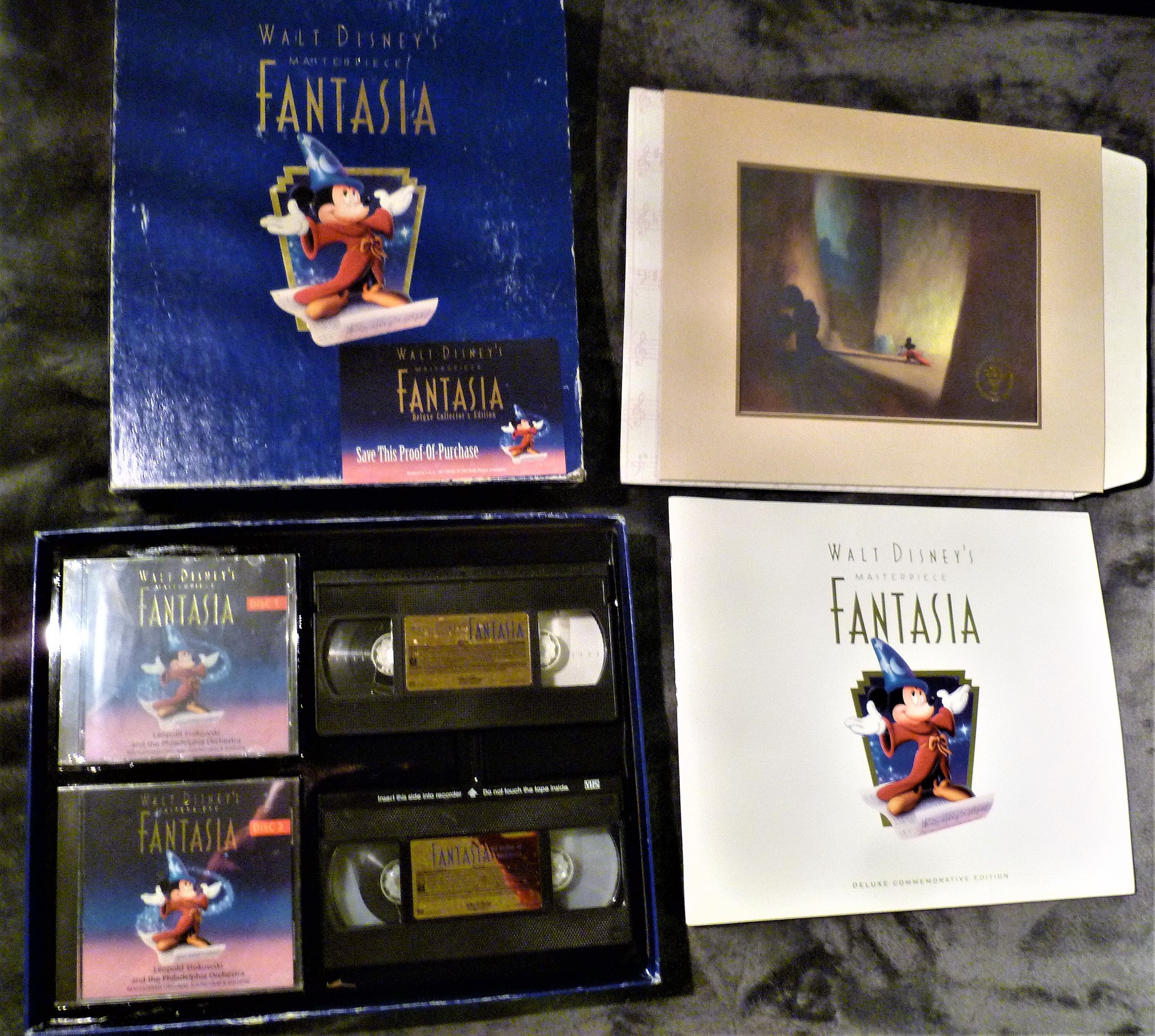 Walt Disney S Masterpiece Fantasia Deluxe Collector S Etsy