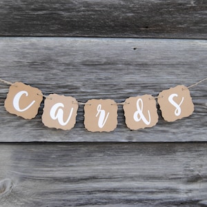 Papier cartonné pour bannière de mariage