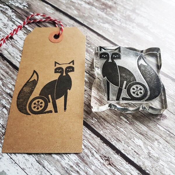Fox Stamp Etsy UK