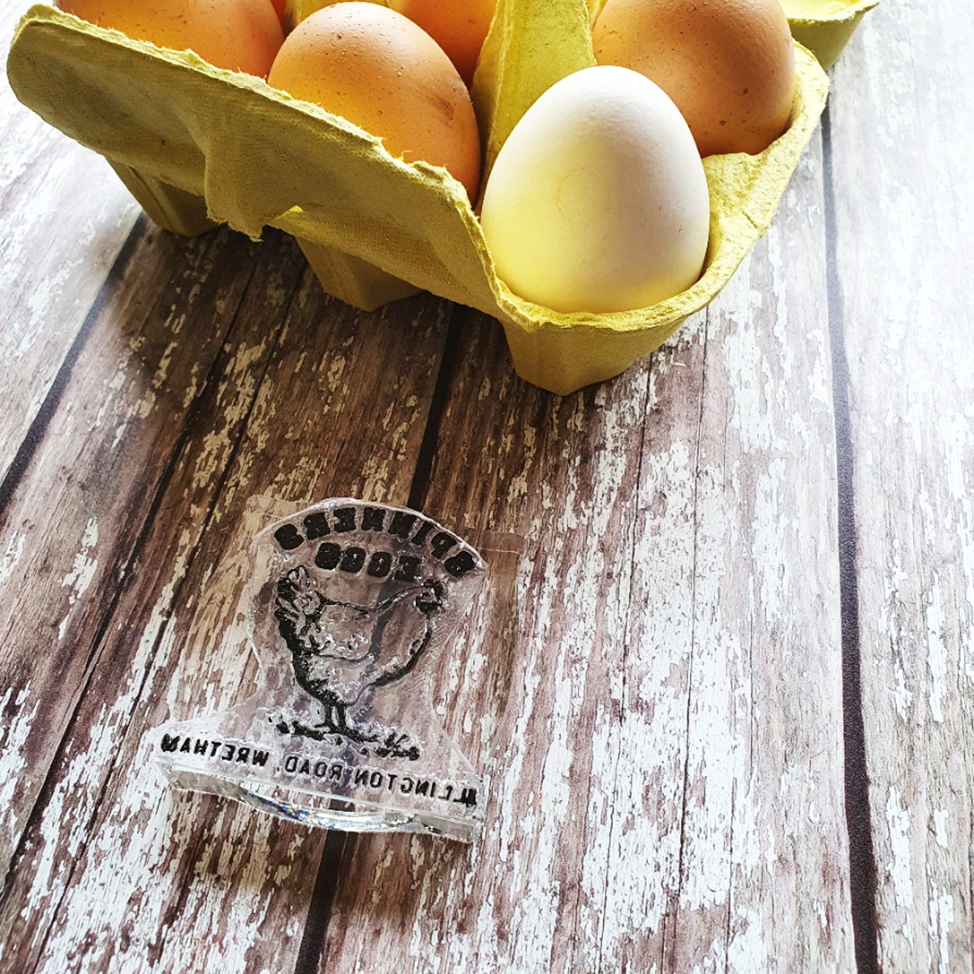 Egg Box Stamp Hens Eggs Stamp Custom Egg Box Chicken Stamp Etsy UK