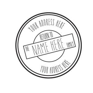 Address Stamp / Return Address Stamp / Personalized Address Stamp / Custom Address stamp image 1