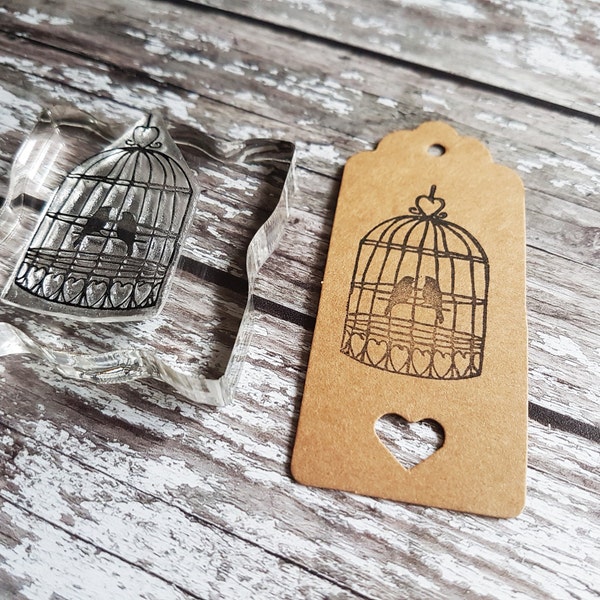Love Bird Stamp Etsy