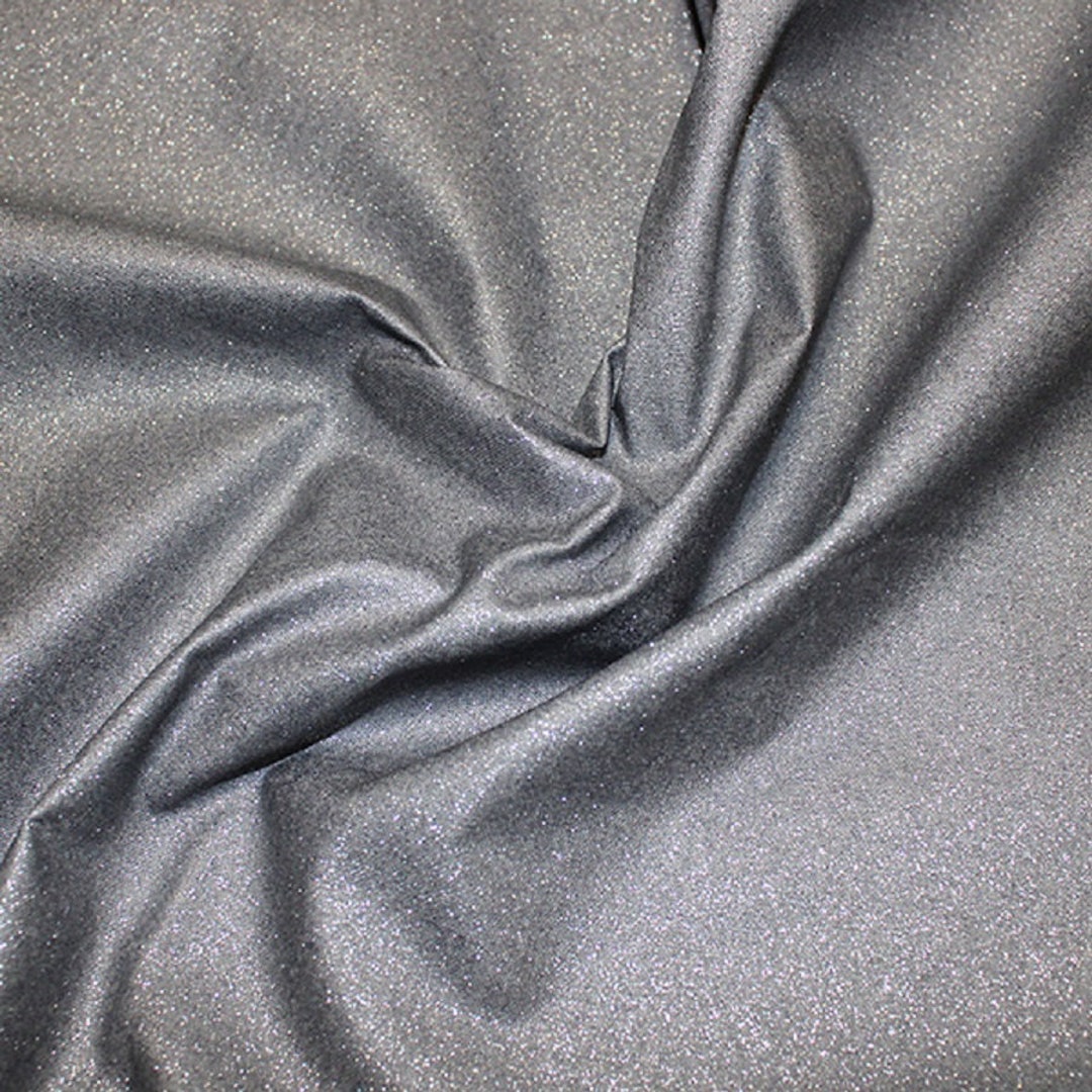 Rose & Hubble Cotton Fabric – White Sheep On Silver Grey – Craft & Quilting Material (Per Metre)