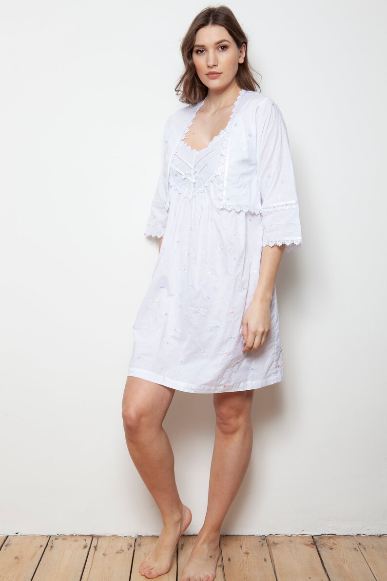 100 cotton bed jacket