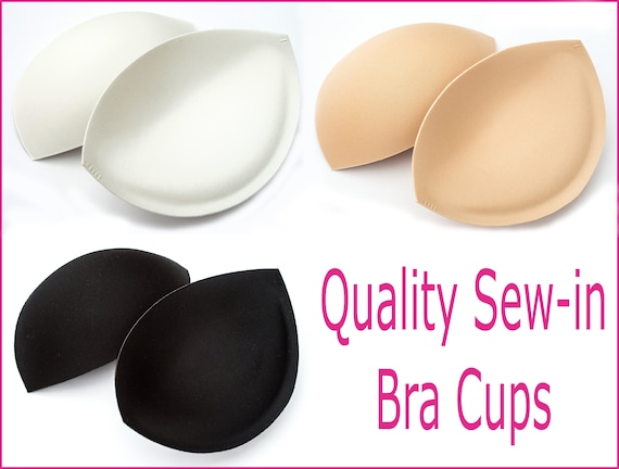 Sew in Bra Cups MULTI-PACK 3, 6, 9 OR 12 Pairs of Quality Sew in