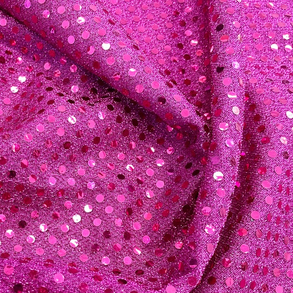 Pink Sequin Fabric - Etsy