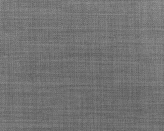 Upholstery Fabric Linen Look Curtain Cushion Fabric Material - Grey