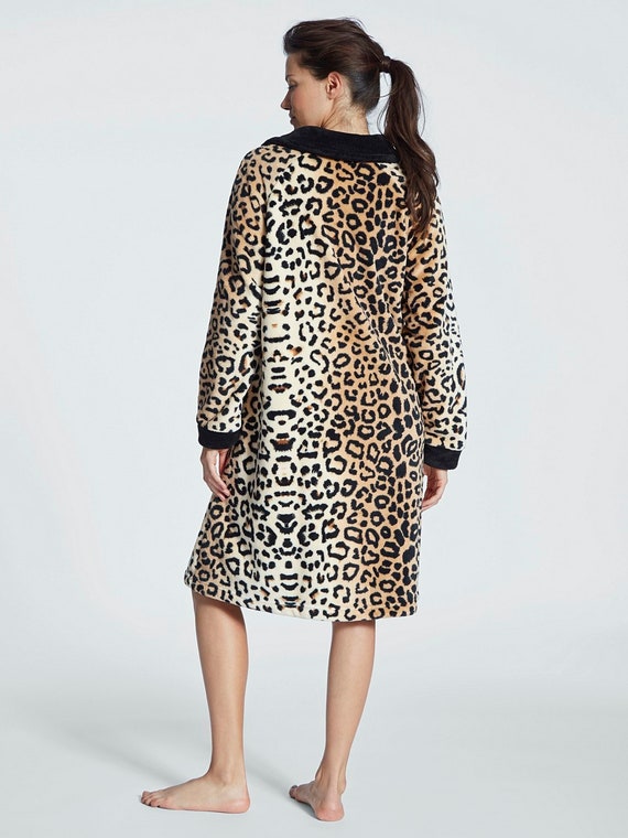 Ladies Leopard Animal Print Dressing 