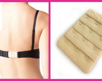 3Row 3Hook Women Good Quality Adjustable Bra Extender Strap ExtensionBuckle NICA 3Row 3Hook Women Good Quality Adjustable Bra Extender Strap ExtensionBuckle NICA