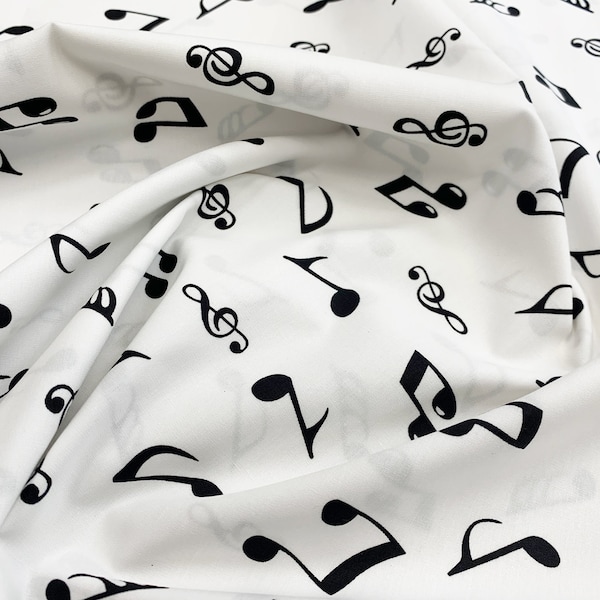 Music Note Fabric - Etsy