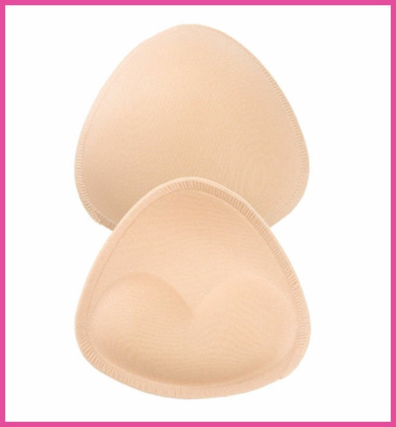 Bikini Enhancers Small Breast Enhancers Sew in Bikini Enhancers Lightweight Foam  Bra Inserts 