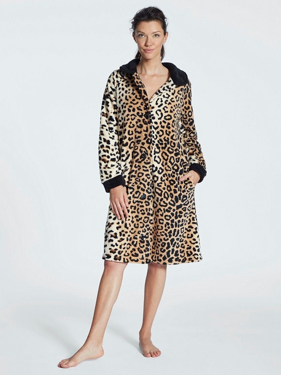 Ladies Leopard Animal Print Dressing 