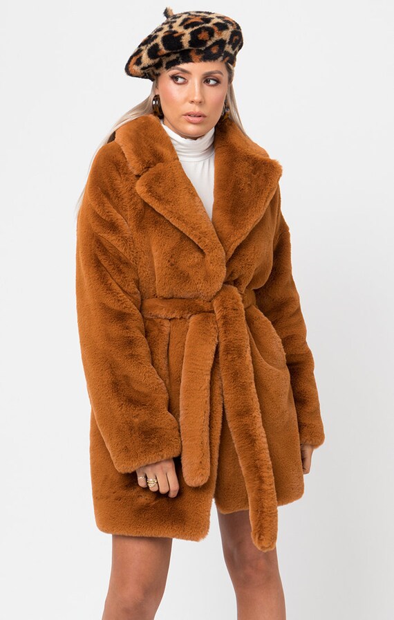 super soft fluffy coat