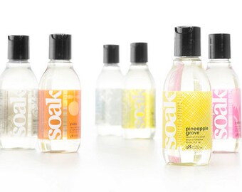 Soak Wash - Travel Size - 90ml Bottle - 18+ Washes Hand Wash - Delicates - Knitwear - Lingerie - Swimwear - Cashmere