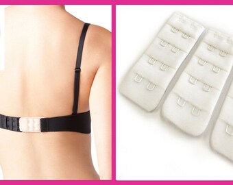22PCS Women Bra Extenders 3 Hook 3 Rows Spacing Bra Extender Bra Strap Extensions Set Multicolor