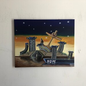 Rhode Island, 16" x 20", canvas, 2020