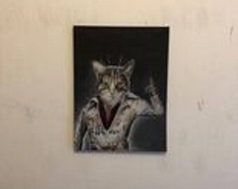 Custom Animal Portrait in your Favourite Clothing or Celebrity's / Character's Body