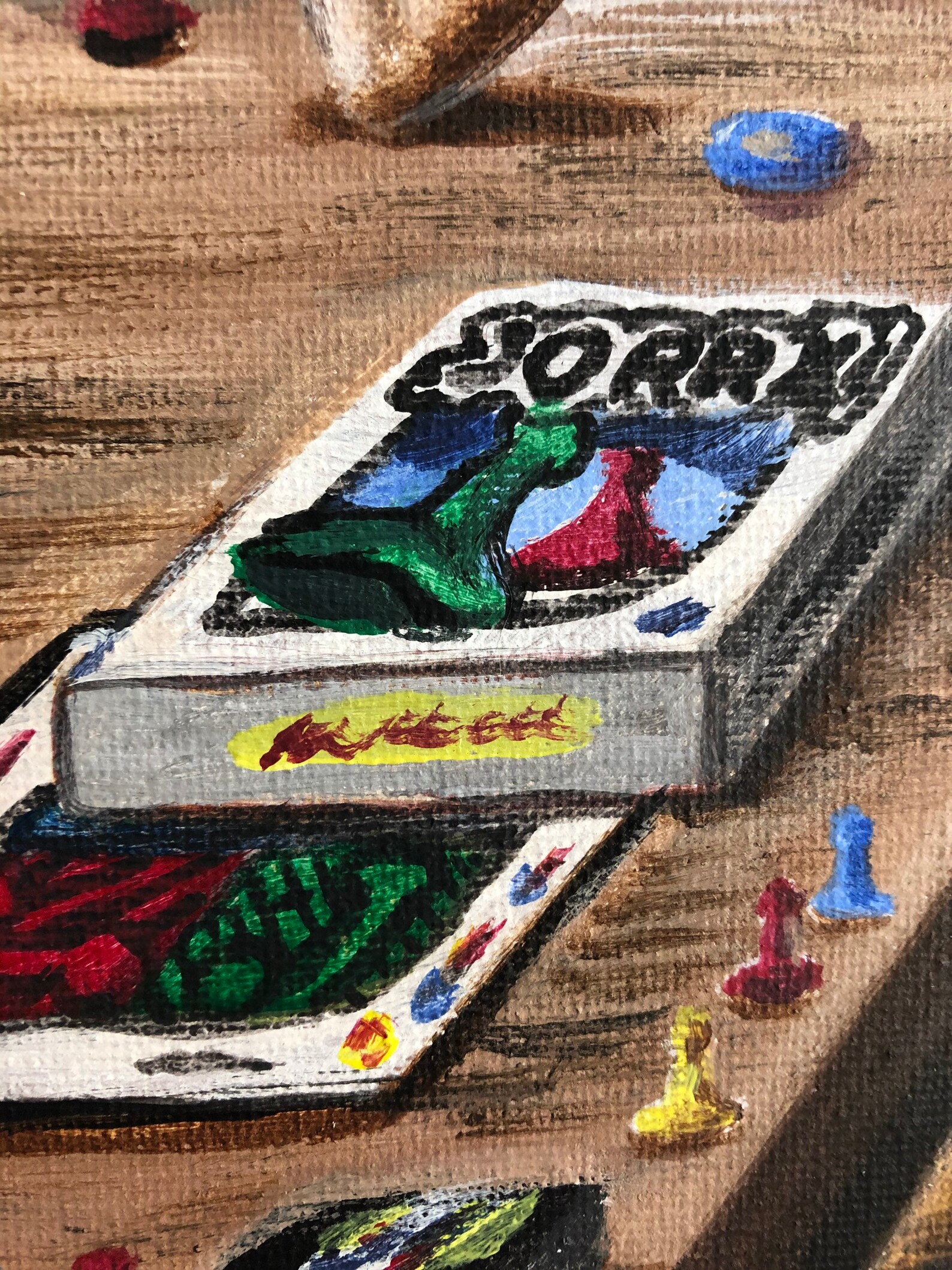 Board Game, 8 X 10, Canvas, 2020 Etsy